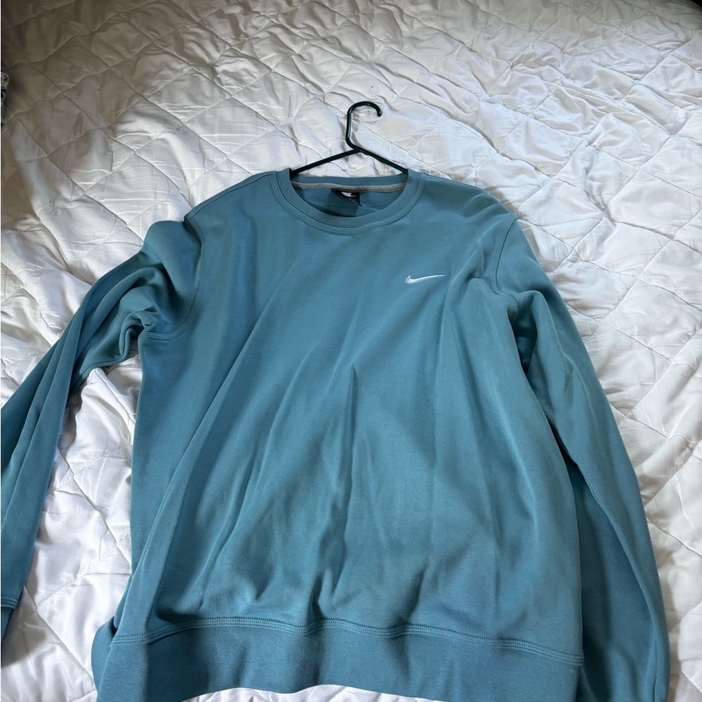 Nike Men's Turquoise Crewneck